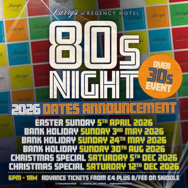 80's Night - Christmas Special - The Regency Hotel