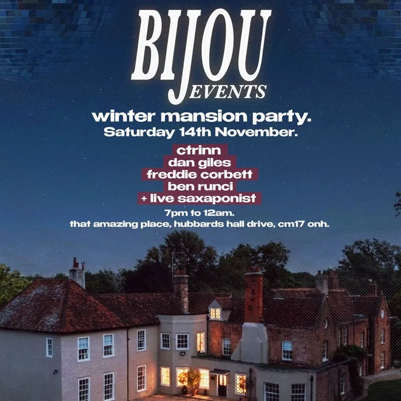 Bijou Events - Winter Mansion Party