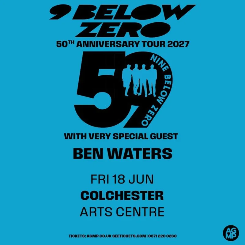 NINE BELOW ZERO 50th Anniversary Tour