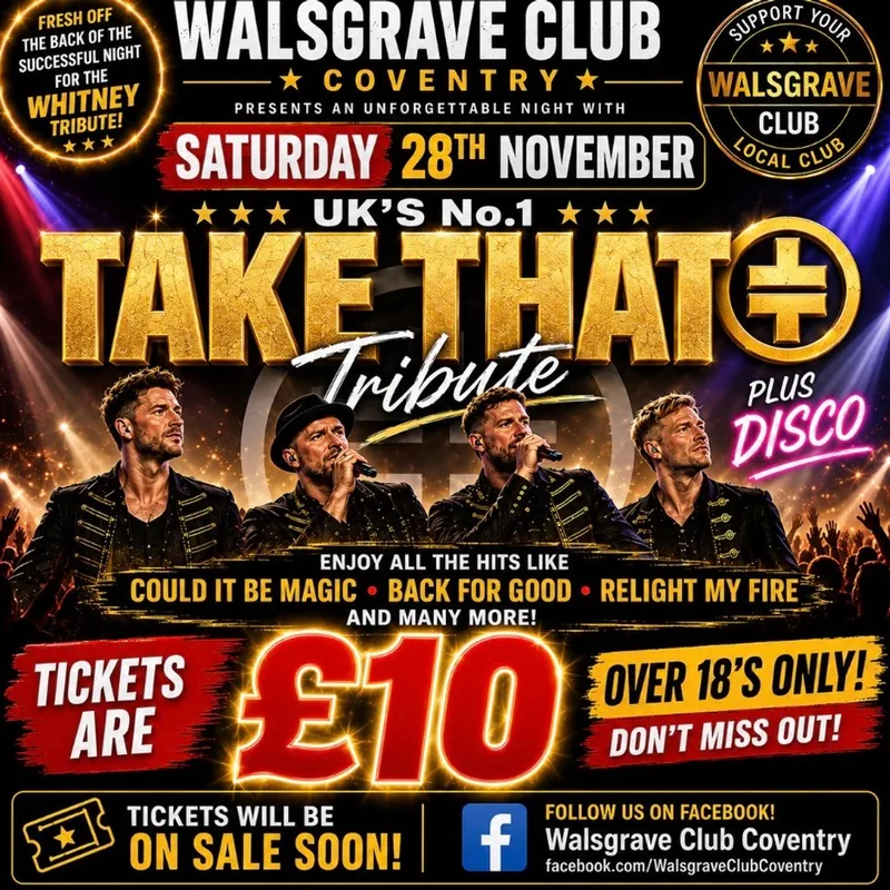 Take That Tribute show