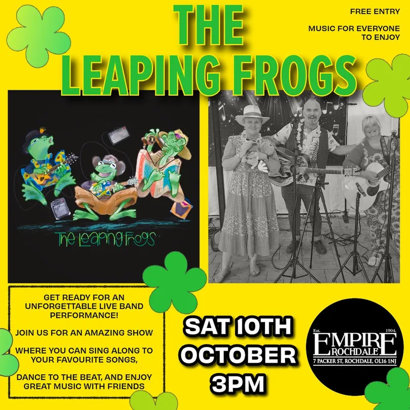The Leaping Frogs - live at Empire Rochdale