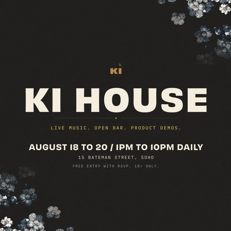 Ki House Live: Music, Drinks & Product Demos