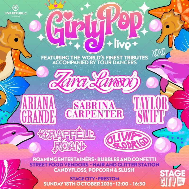 GirlyPop Live - Zara Larsson Takeover| Stage City, Preston