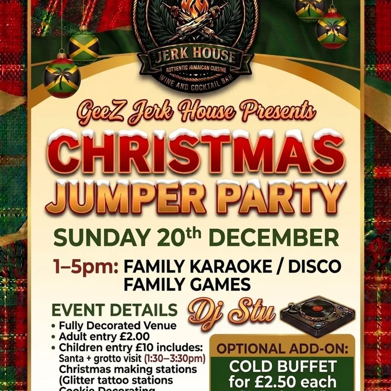 Family Event Christmas Jumper Party