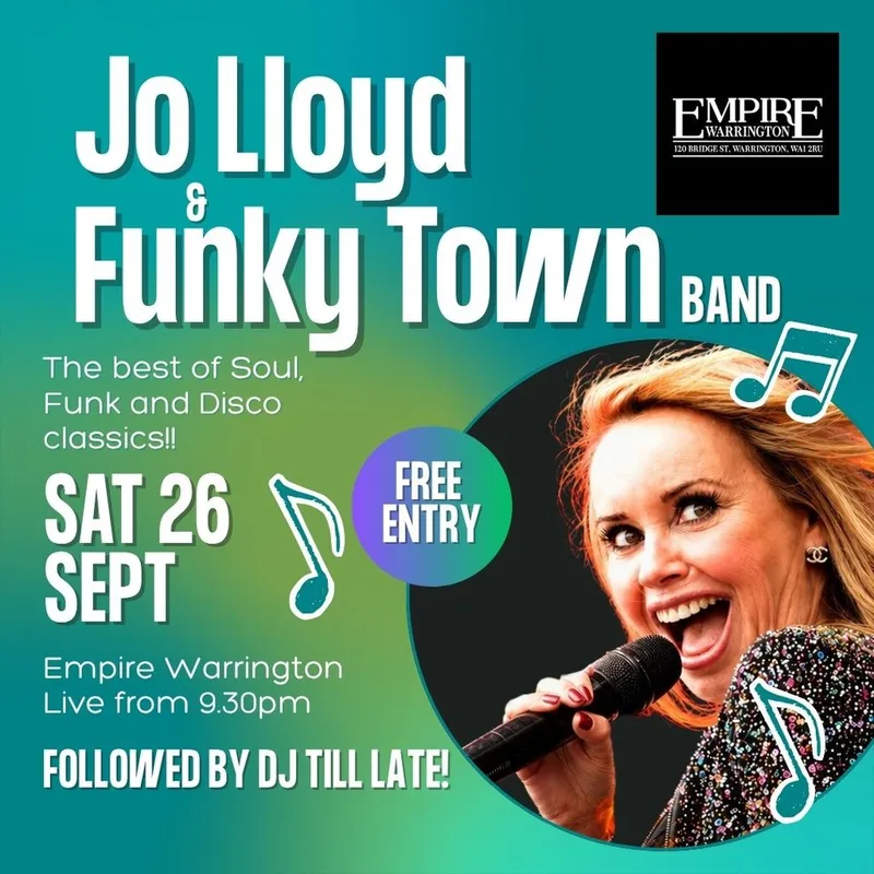 Jo Llyod and the Funky Town Band