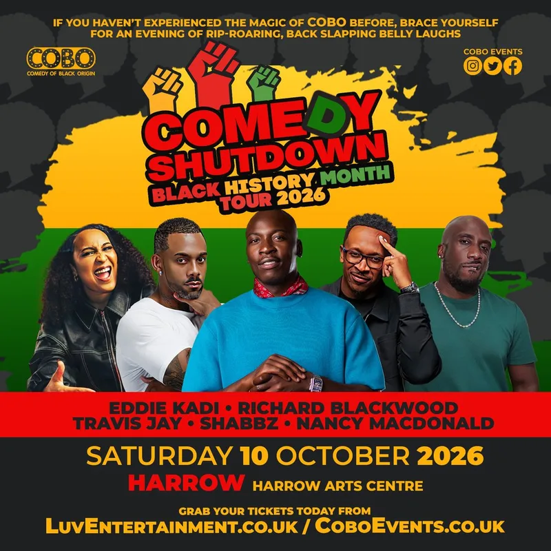COBO : Comedy Shutdown | Black History Month Special - Harrow