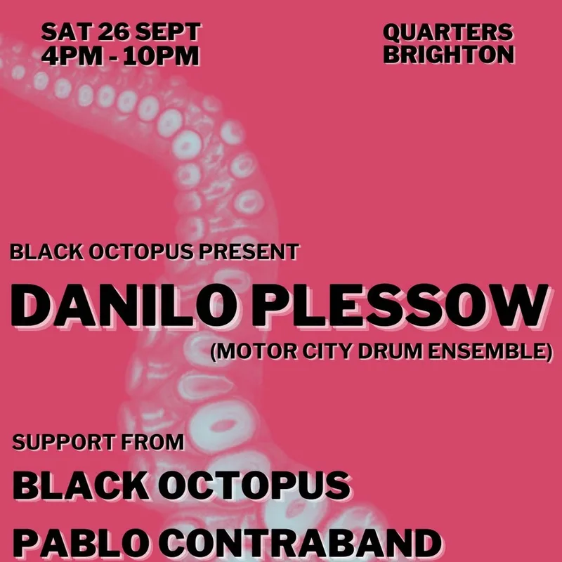 Black Octopus 8th Birthday Part 1 with Danilo Plessow aka MCDE