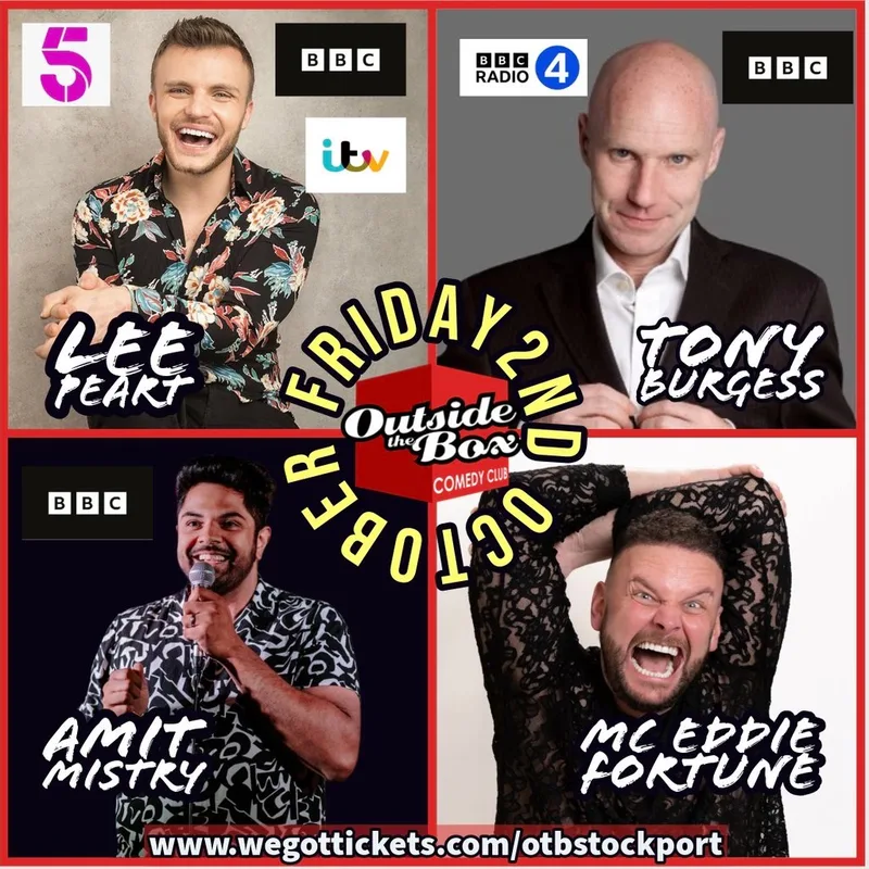 Live Comedy - Friday 2nd October