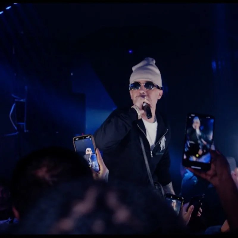 N-dubz Superstar Dappy Performing live in Barry for show stopper