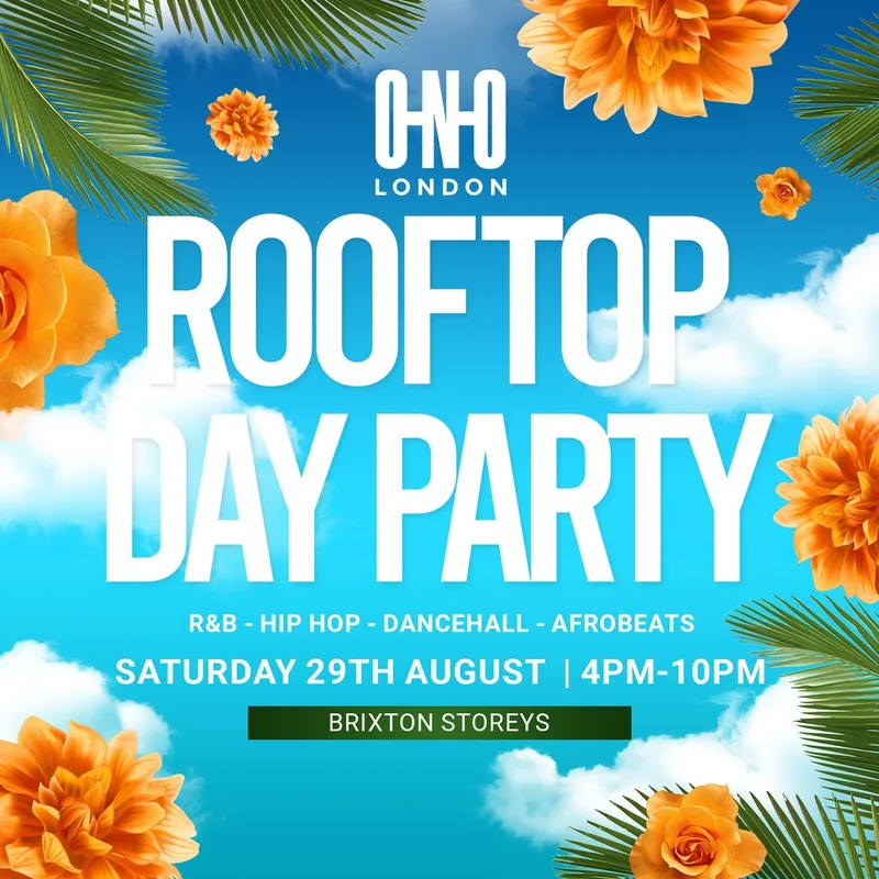 Rooftop Day Party - Bank Holiday Edition