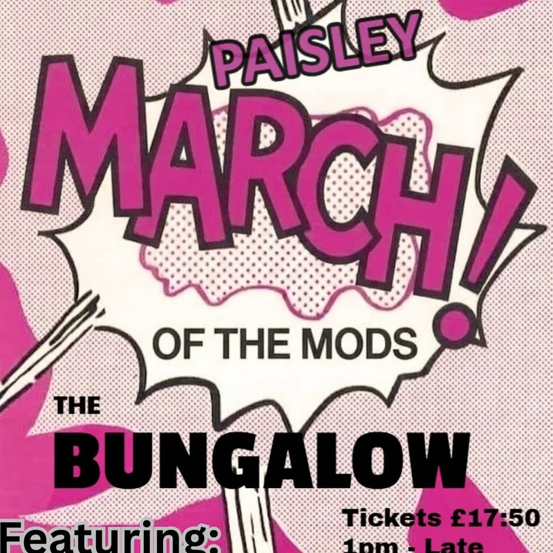 March Of The Mods Paisley For Teenage Cancer Trust