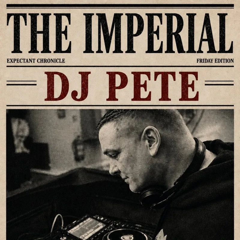 Friday night with DJ Pete