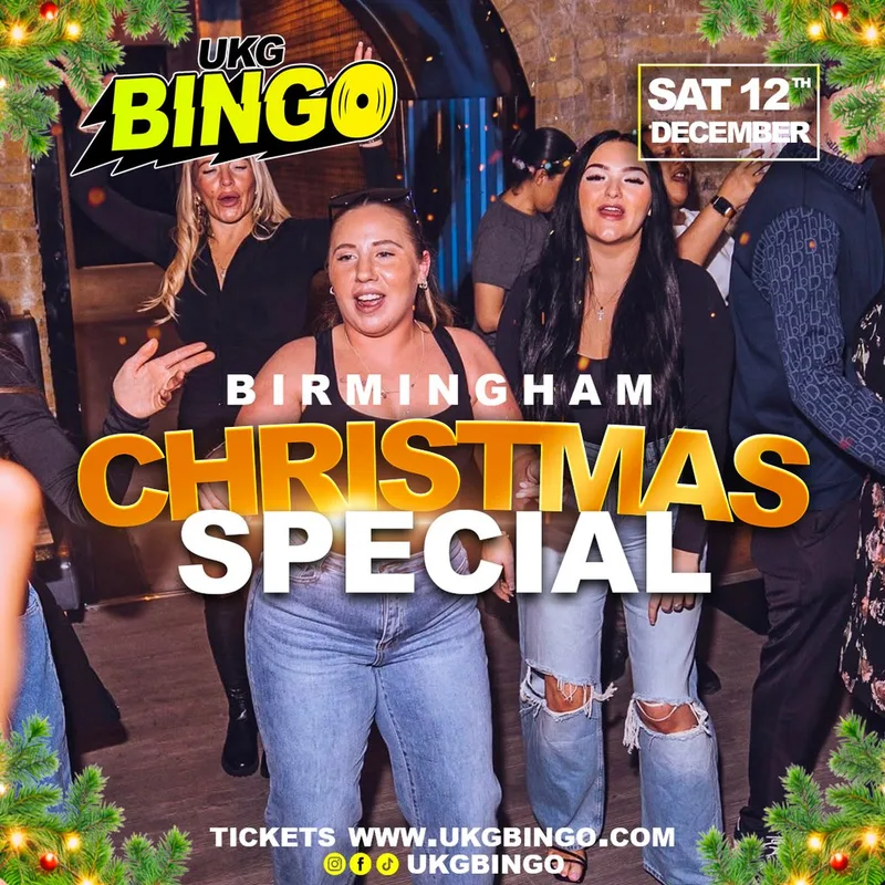 UKG BINGO Sat 12th Dec Birmingham