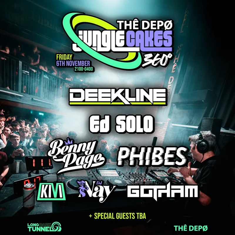 Jungle Cakes 360 - The Depo - Plymouth