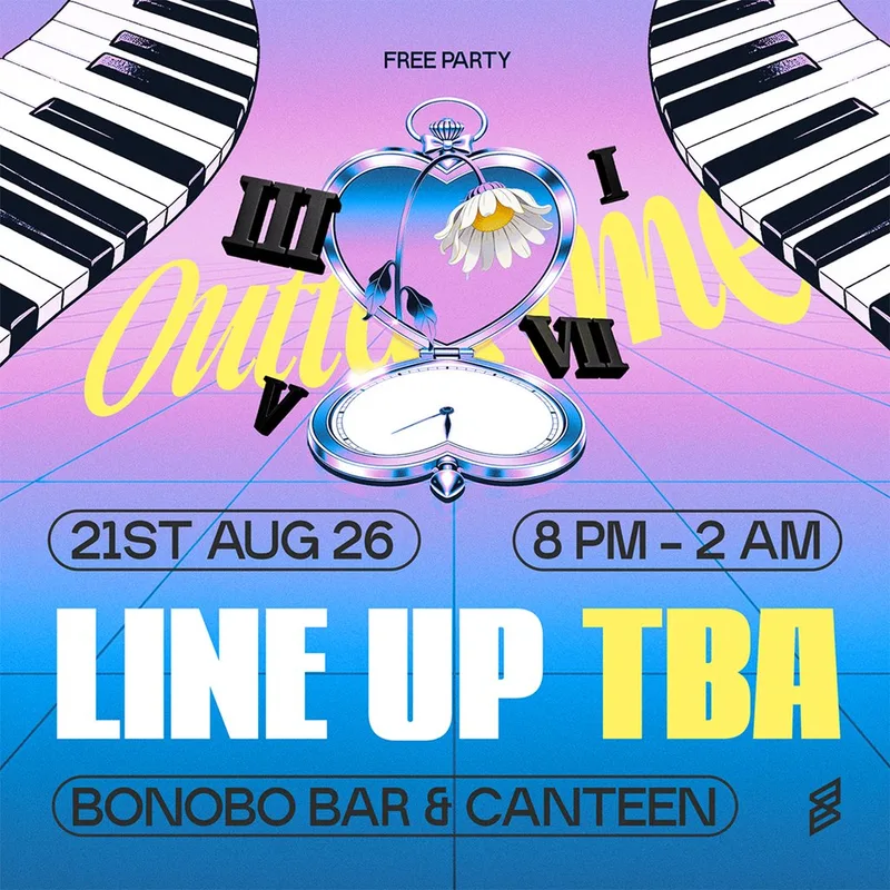 Outta Time | 21.08.26 | Bonobo Bar & Canteen | Chester