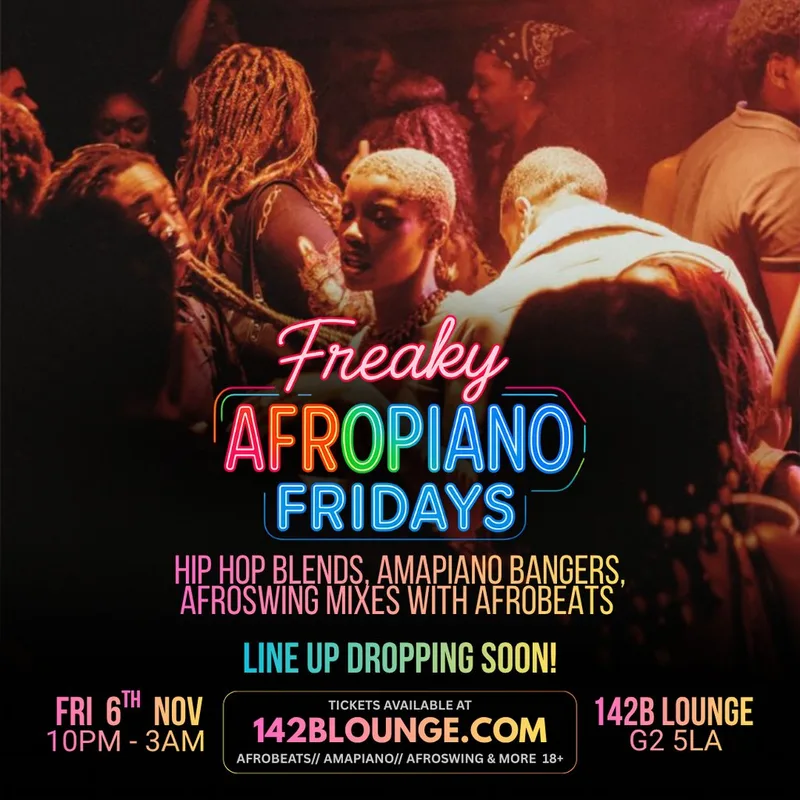 Freaky AfroPiano Fridays!!!