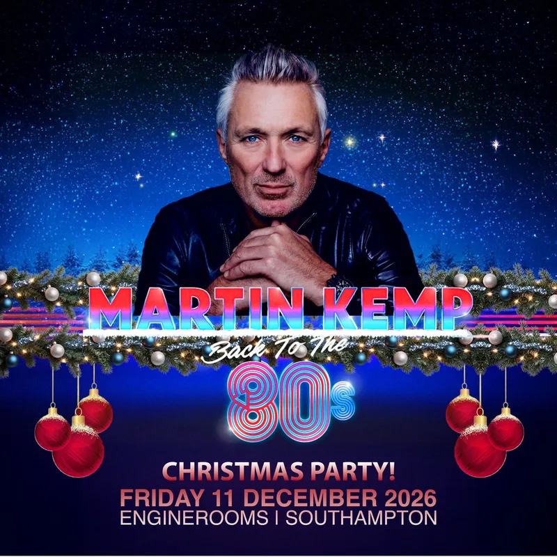 Martin Kemp - Back To The 80s Christmas Party