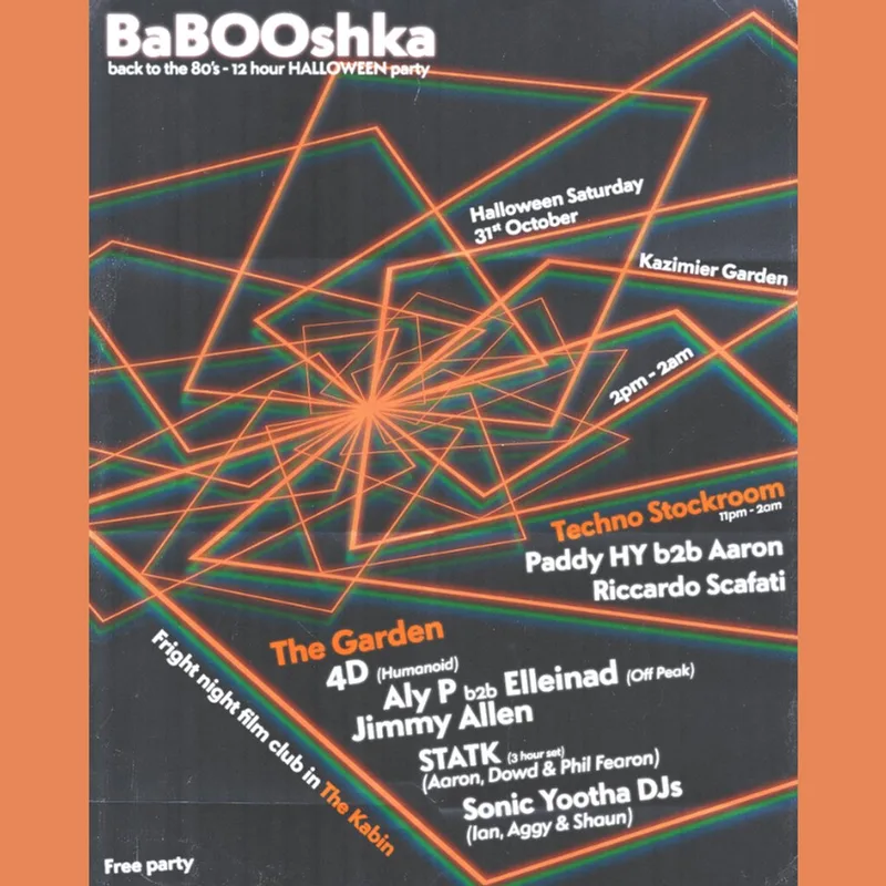 BaBOOshka - Kazimier Garden 12 Hour Halloween Party