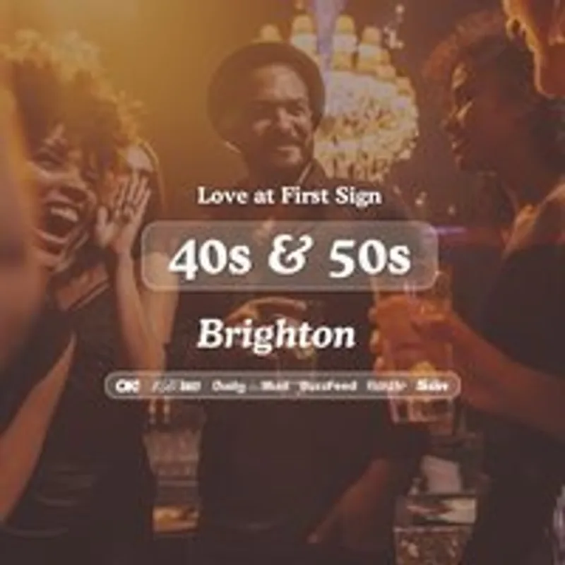 40s & 50s Singles Night at Wine Cellar | Love at First Sign
