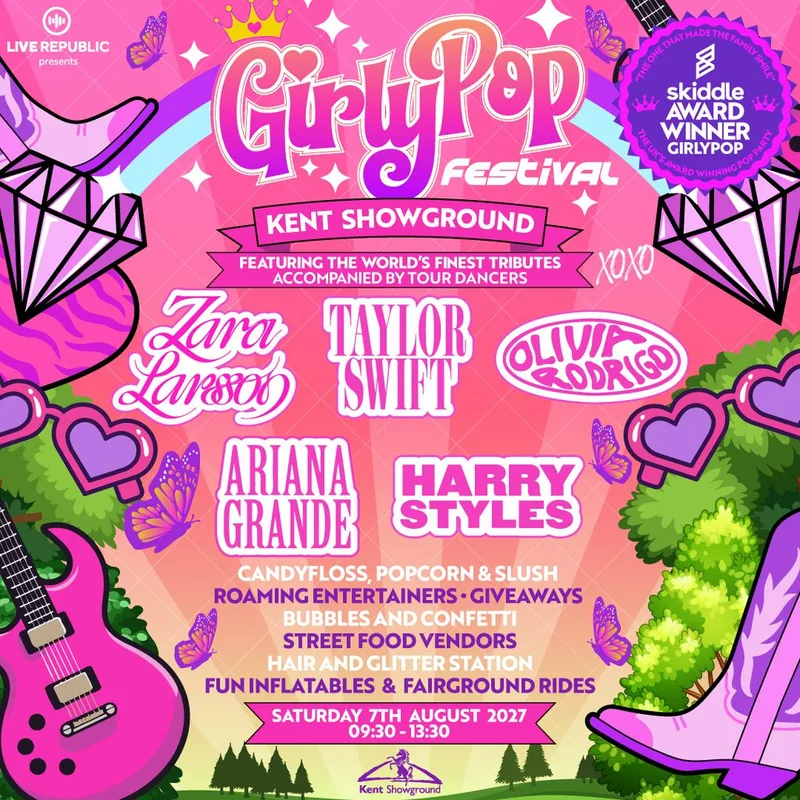GirlyPop Summer Festival | Kent Showground, Kent