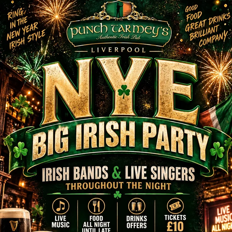 Punch Tarmey's BIG IRISH PARTY
