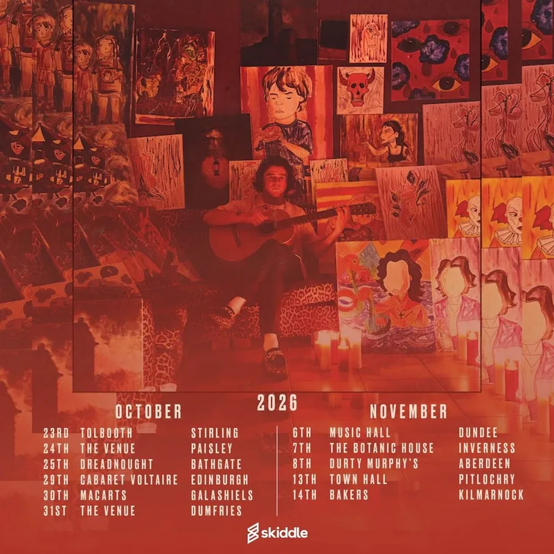 Kyle Falconer (The View) Lovely Night Of Terror Album Tour
