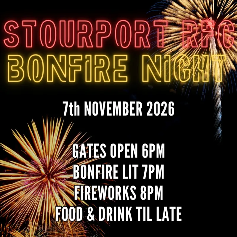 SRFC Bonfire Night 2026