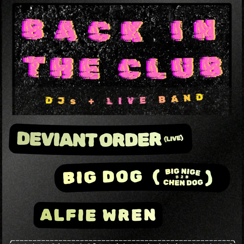 Back In The Club