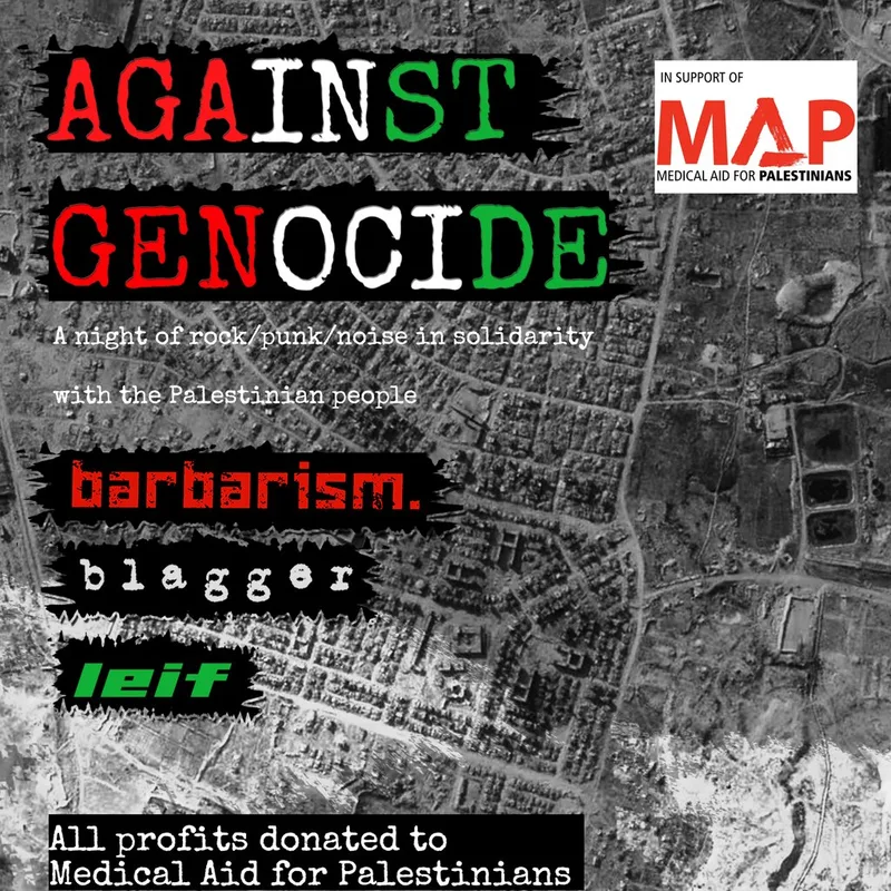 Against Genocide: Barbarism. // Blagger // Leif