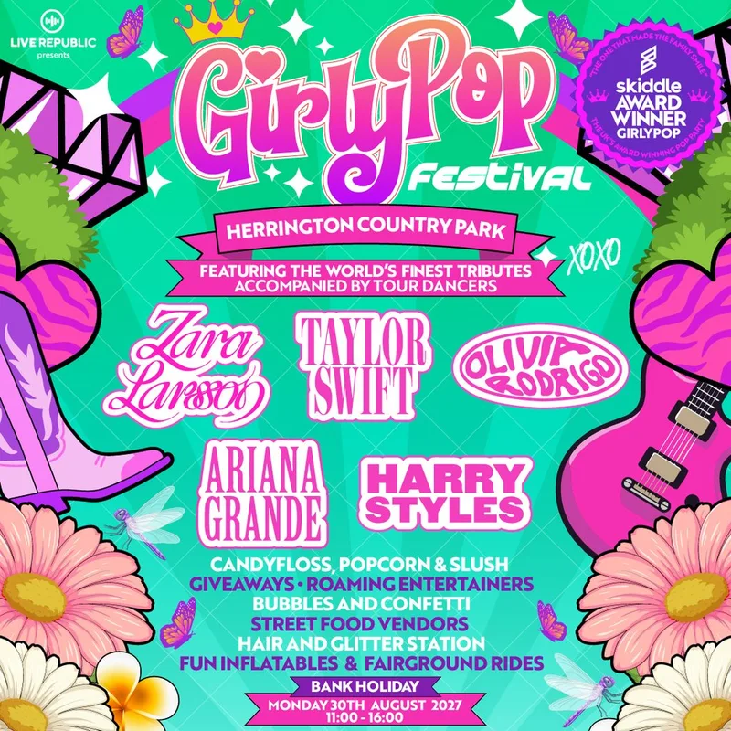 GirlyPop Summer Festival | Herrington Park, North East