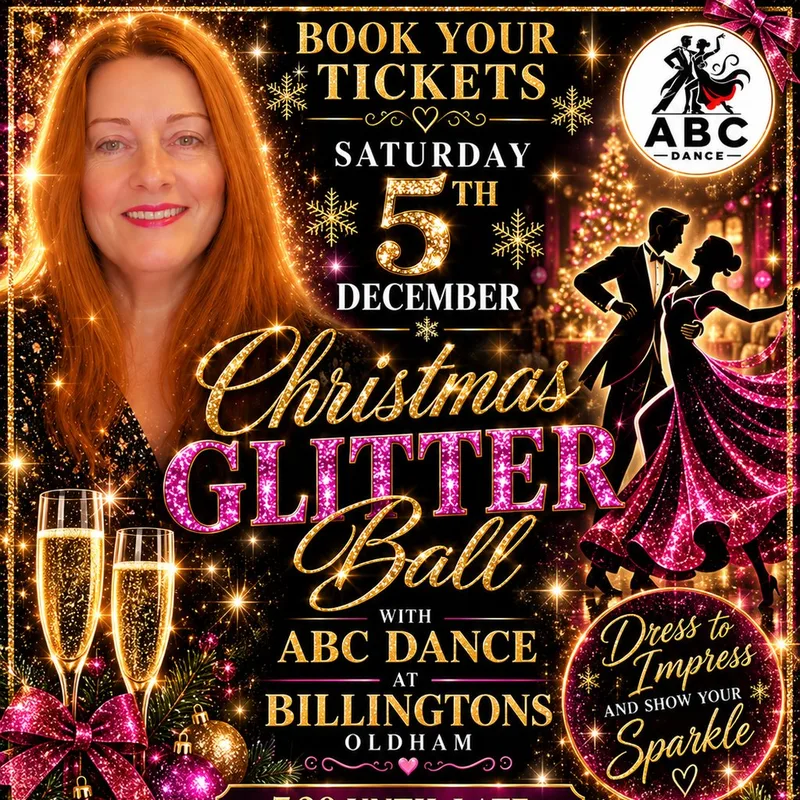 ABC Dance Christmas Glitter Ball