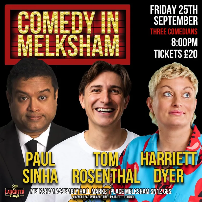 January's Comedy in Melksham