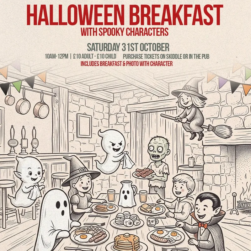 Kids Halloween Breakfast