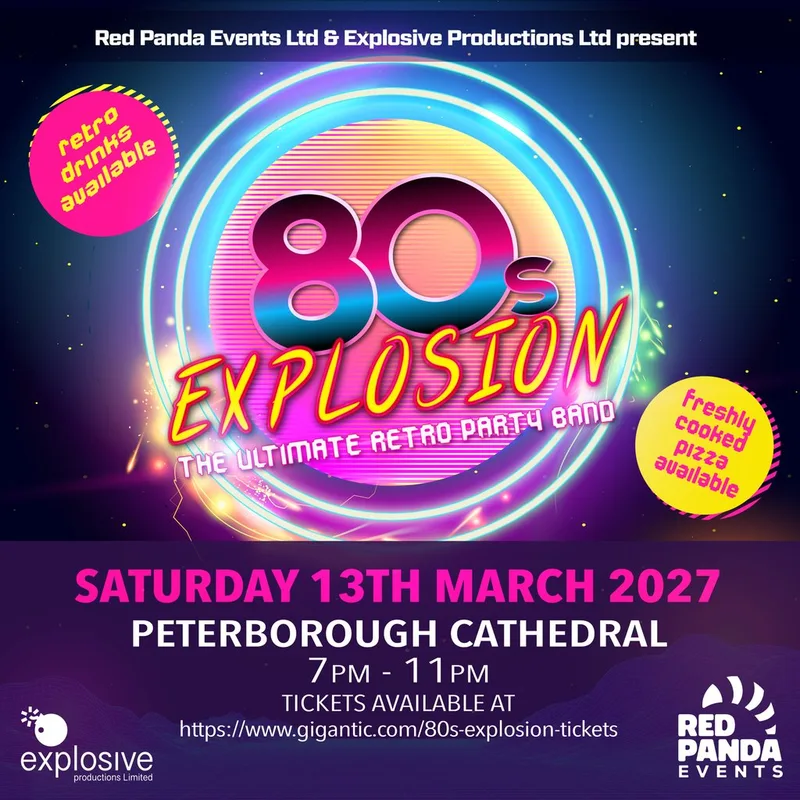 80's EXPLOSION - THE ULTIMATE THROWBACK PARTY