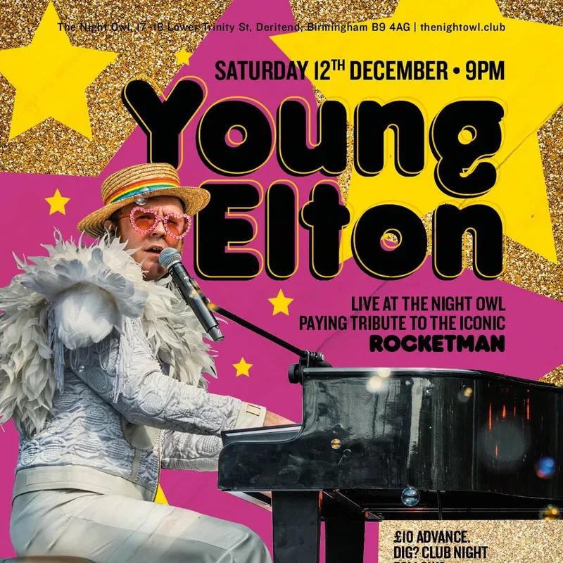 Young Elton LIVE at The Night Owl