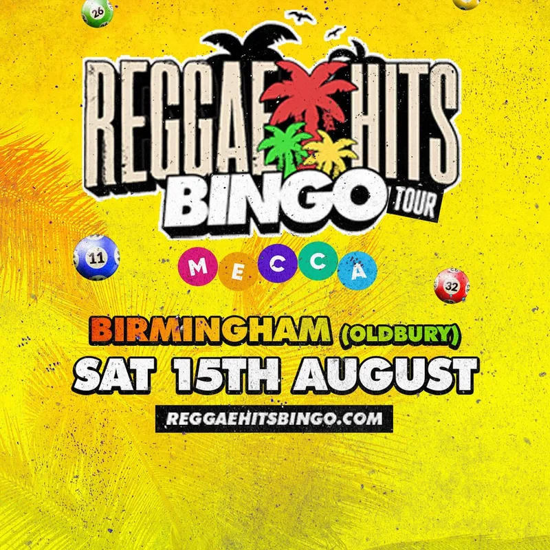 Reggae Hits Bingo | OLDBURY