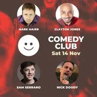 Comedy Club with Clayton Jones & Guests