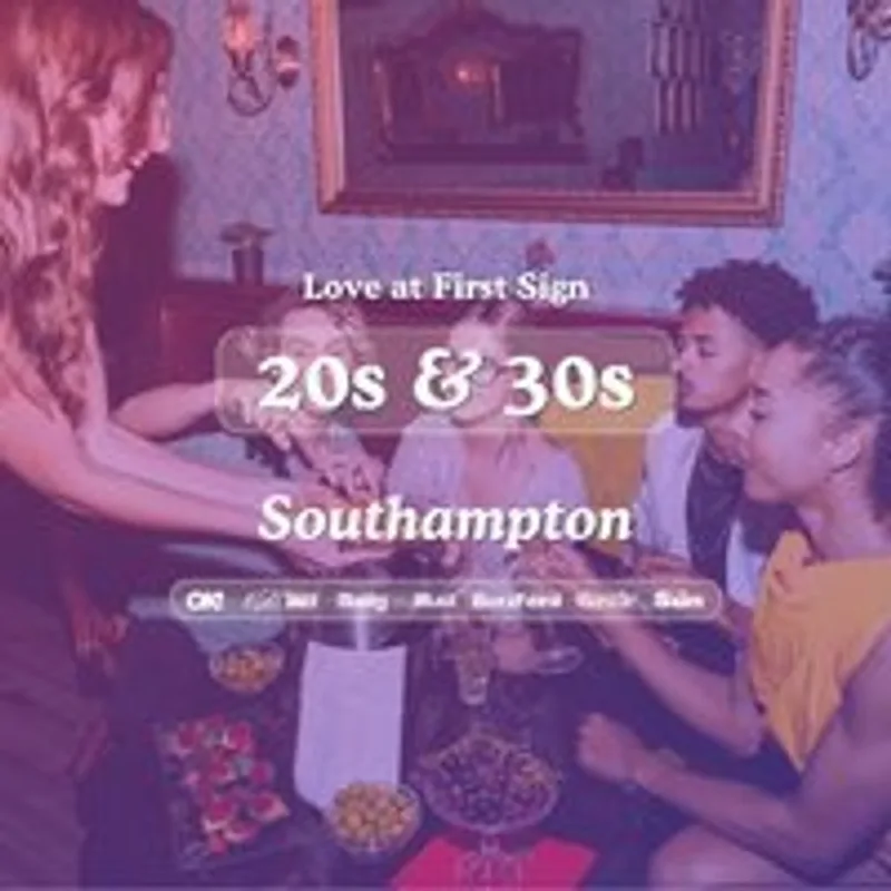 20s & 30s Singles Night @ Turtle Bay Soton| Love at First Sign