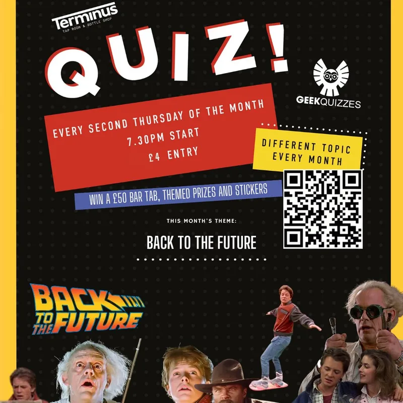 Back to the Future Quiz Event
