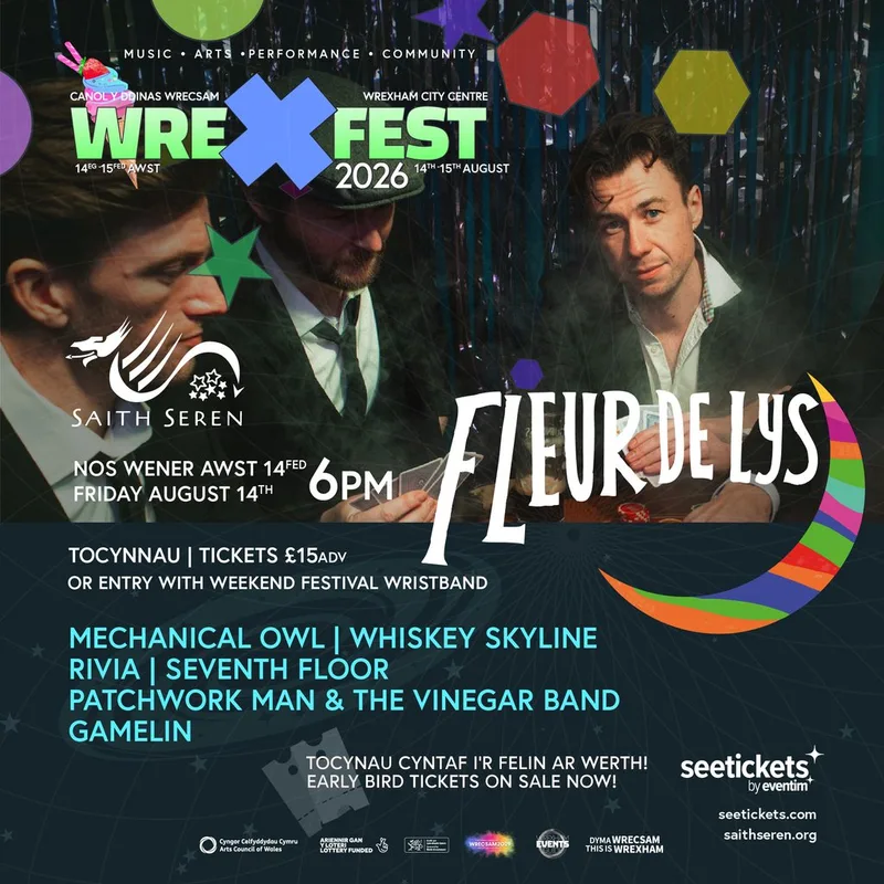 WREXFEST 2026 - Fleur de Lys plus guests