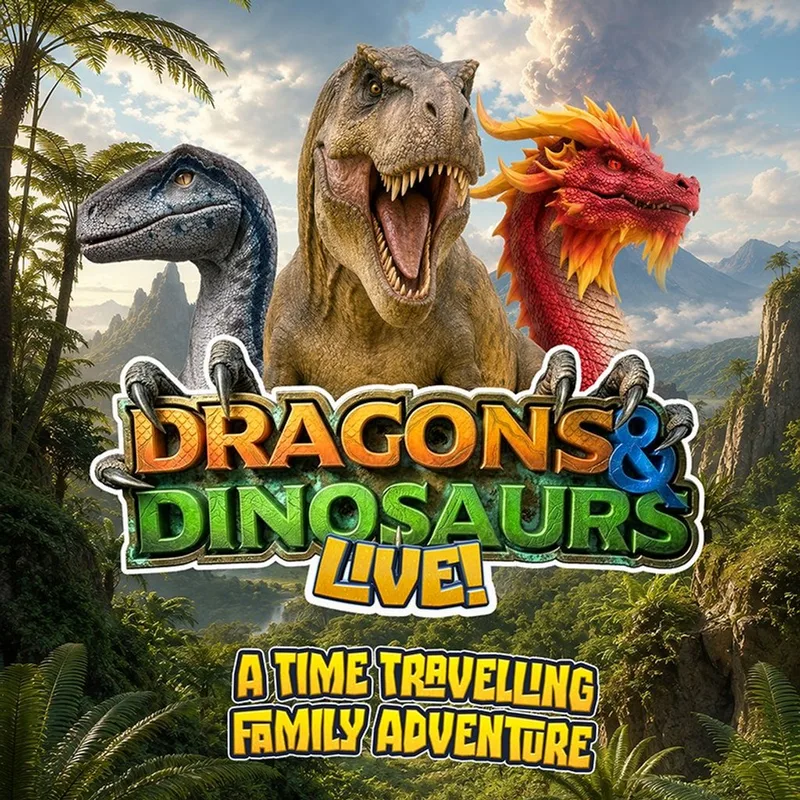 Dragons and Dinosaurs Live