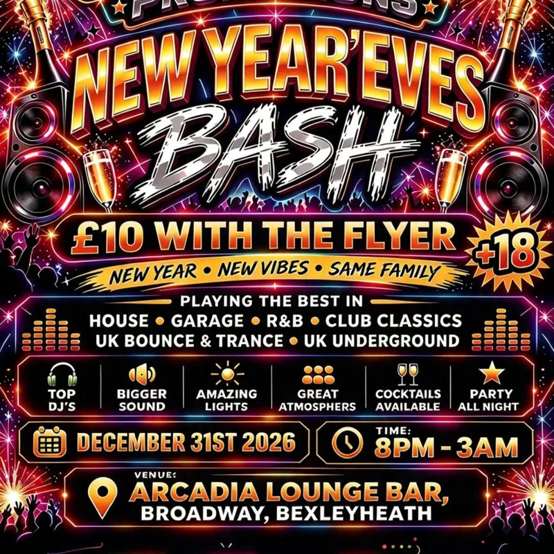Bounce it up Promotion New years Eve bash
