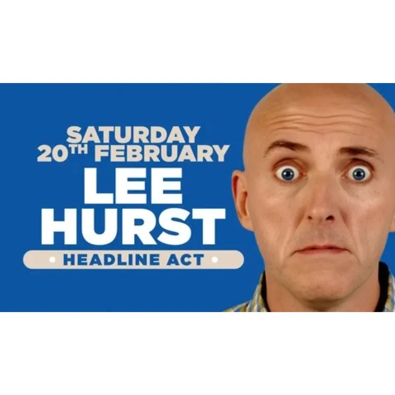 Stand up comedy with headliner Lee Hurst