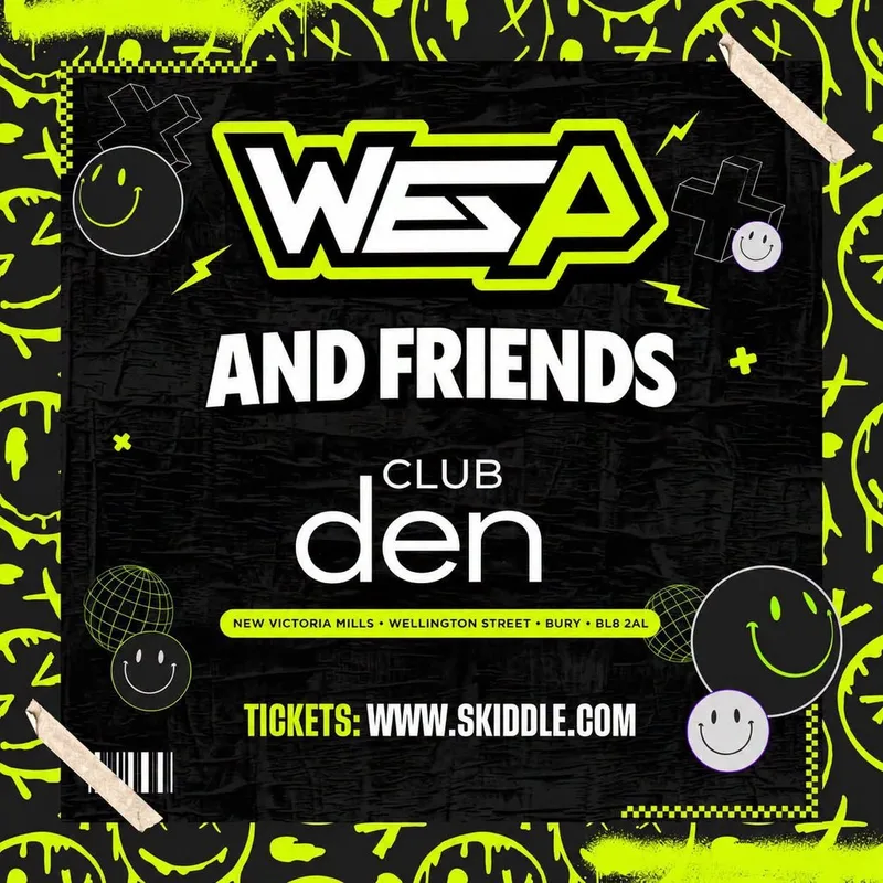 Wes P & Friends At The Den Warehouse, Bury