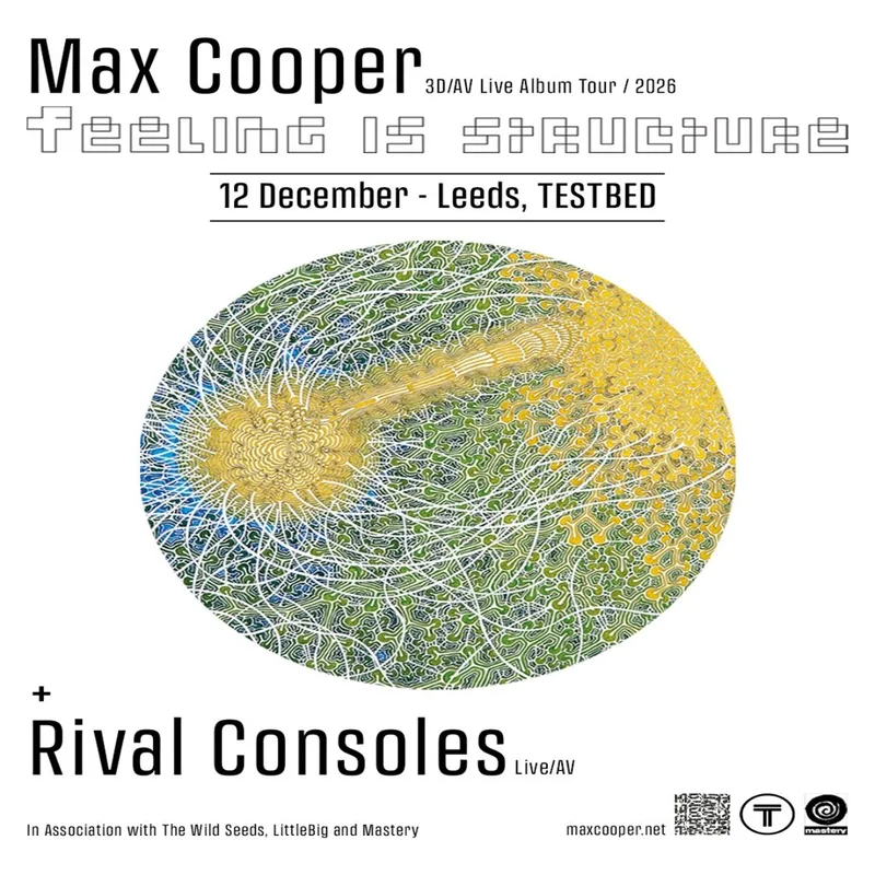 Max Cooper 3D/AV Live + Rival Consoles