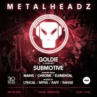 Metalheadz x 30 years of Volks - GOLDIE, Submotive