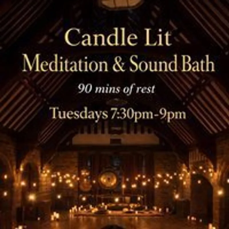 Candle Lit 90 Min Meditation & Sound Healing
