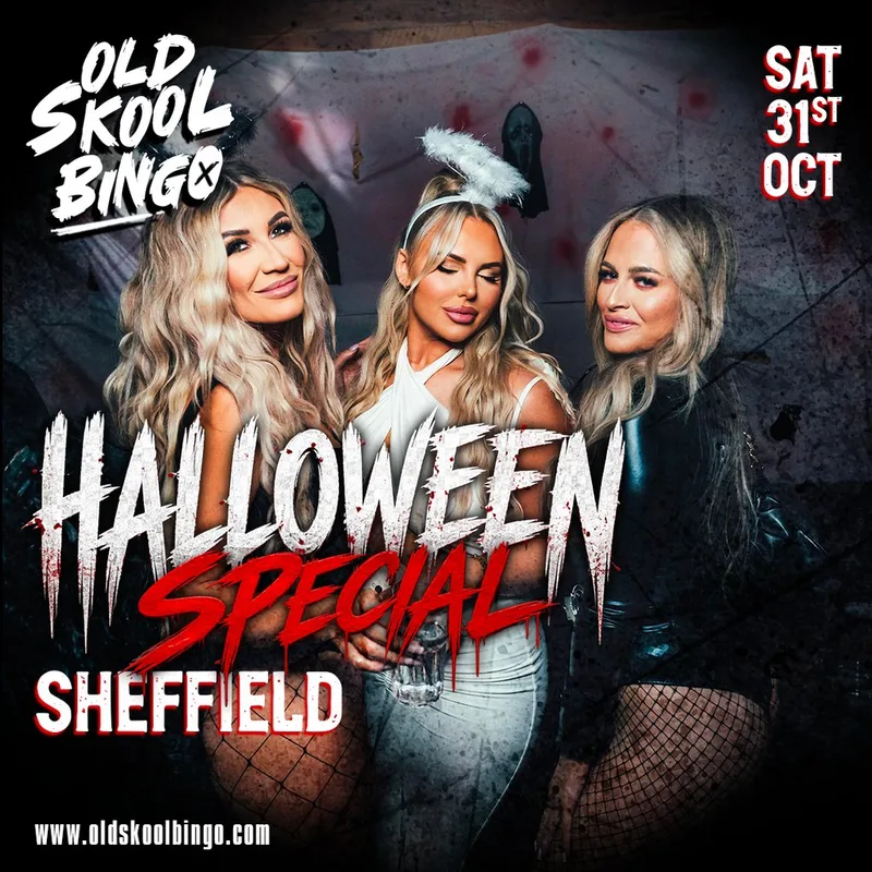 Old Skool Bingo Sat 31st October Sheffield