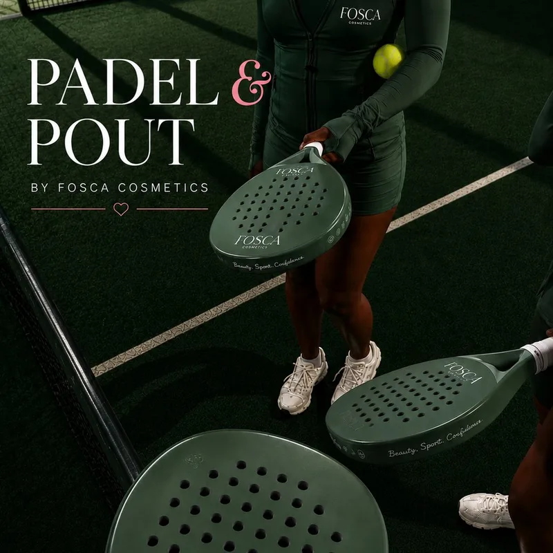 Padel & Pout by Fosca Cosmetics