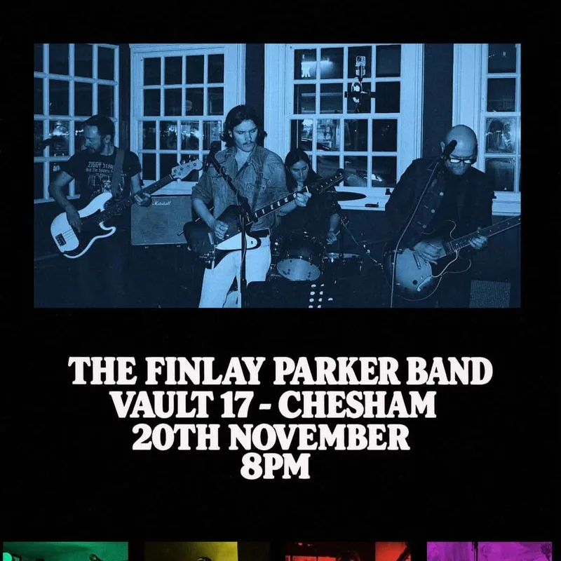 Live Music : The Finlay Parker Band